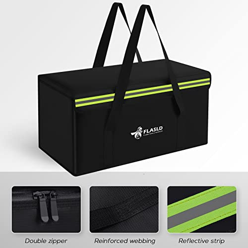 FLASLD Large Fireproof Lipo Bag for 200Ah Lithium Battery Storage and Charging, 22 x 9 x 9.5in E-bike Battery Bag Waterproof Box for Documents and Valuables - color: 22 x 9 x 9.5inch