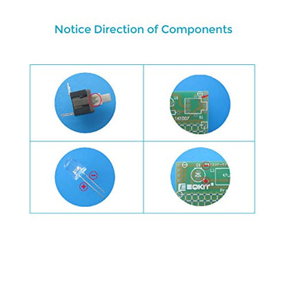 2 Pack DIY Flashlight Soldering Kit Simple Funny LED Light Soldering Practice Kit for School STEM Education and Beginners Learning Electronics - color: 2 Pack-flashlight