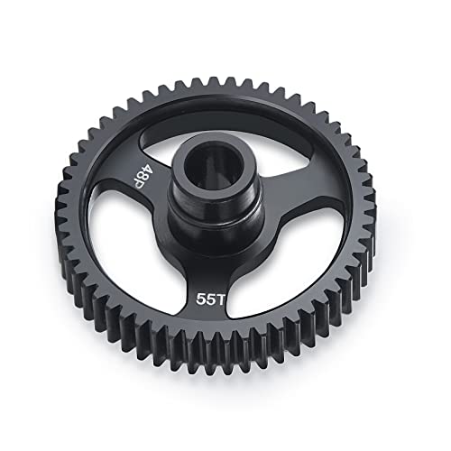Steel Spur Gear 55T 48P Gears for 1/10 Ford Bronco 4-Tec 2.0 | RC Car Upgrade Parts - style: 55T