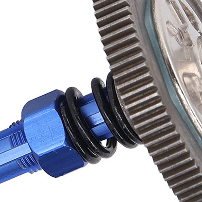 RC Car Gear Set, Differential Pinions Gear Slipper Gear Set Differential Upgrade Parts Metal Gear Assembly for Arrma Senton 1/10 for Granite (Blue) Arrma - color: Dark Blue