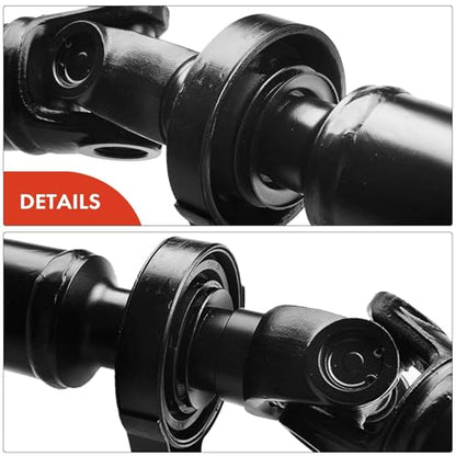 A-Premium Rear Drive Shaft Prop Shaft Driveshaft Assembly Compatible with Ford Explorer 2011-2018, Police Interceptor, Taurus X & Lincoln MKS & Mercury Sable, Automatic Trans, Replace# 8G1Z4R602A