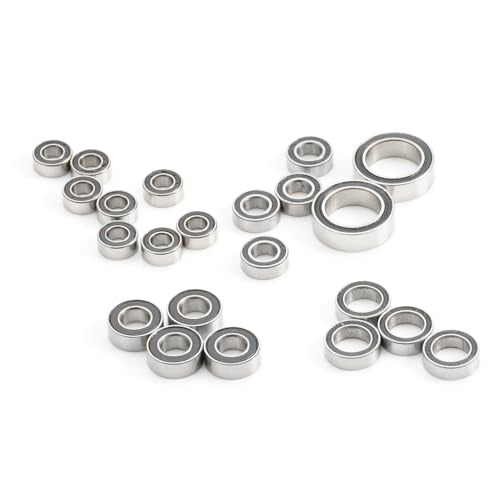 Bearing Kit Compatible with TRX4M 1/18 RC Crawler Upgrade Parts (Pack of 22pcs)