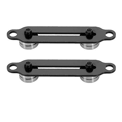 GoolRC Front and Rear Body Mounts Stealth CNC with Magnet for 1/10 Traxxas Axial SCX10II 90046 RC Car