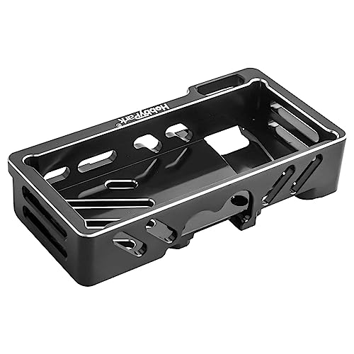 HobbyPark Aluminum Extended Battery Tray Mount Battery Expansion Kit Hold for 1/18 Traxxas TRX4M Crawler