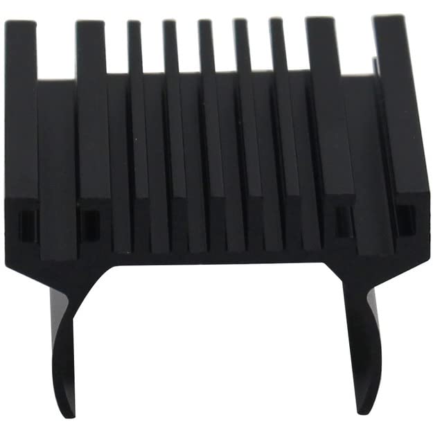 Hot Racing TRXM180H01 Black Fin 180 Motor Heat Sink TRX4-M