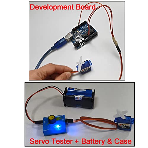 FS90R Micro Continuous Rotation Servo Analog Motor 360 Degree + RC Tire Wheel for Arduino Microbit Smart Car Robot (Pack of 2) | (Pack of 2) FS90R Micro 9g Continuous Rotation Servo 360 Degree Analog Motor + Wheel for Arduino