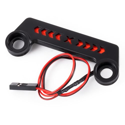 Led Headlight Taillight Light Bar for 1/16 Tra-xxas Mini Maxx | Small X Brushless 2S Rc 4Wd Off-Road Vehicle Upgrade Front Rear Light Kit