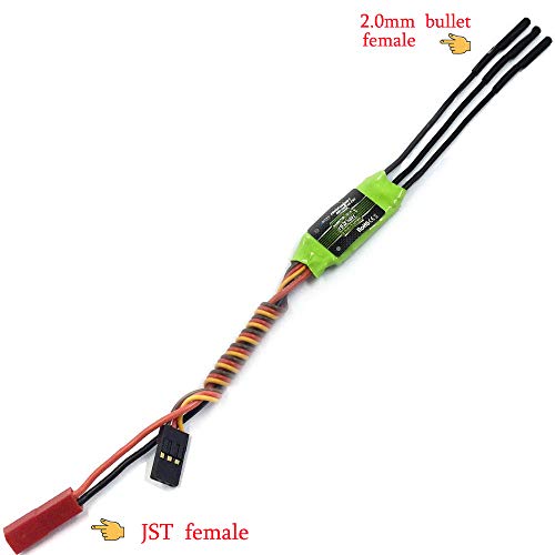ZTW Mantis Slim Brushless ESC 15A Switch BEC with BEC ouput 2A/5V for F3P Airplane 3D Flying