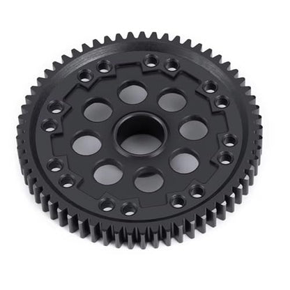 RC Car Parts Compatible with Gorgon for Monster Truck 1/10 RC Car Upgrade Parts Steel Metal 61T/M0.8/32P Spur Gear Main Gear ARA3230ST1