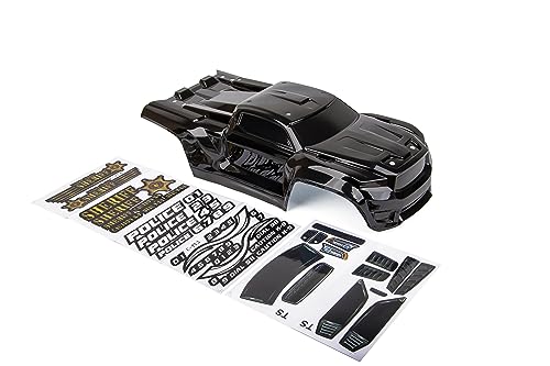 Custom Body Compatible for Sledge 6S 4WD 1/8 Truck Shell Cover (Police Style) - color: Police Style