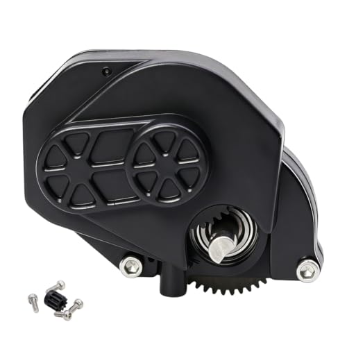 1/24 Plastic Complete Transmission Gearbox with Steel Gears for Axial SCX24 | Gear box for RC Crawler Axial SCX24 Deadbolt C10 JLU Gladiator Bronco Upgrade