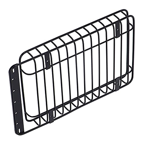 Roof Rack, Lightweight Metal Luggage Carrier for RC Truck Accessories, 1/10 Scale Off-Road Vehicle Parts for Hobbyists, Crawlers, and Trail Enthusiasts