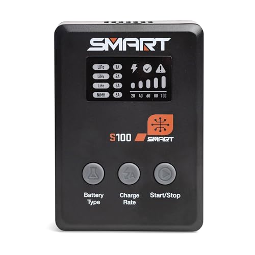 Spektrum Accessories Smart Powerstage Surface Bundle: 5000mAh 2S 50C LiPo Battery (IC3) / 100W S100 Charger, SPMX-1031