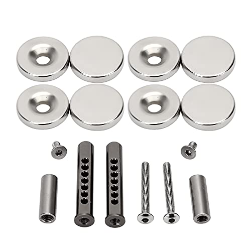 RC Repair Tool Metal Body Shell Post Mount with Magnet for 1/10 RC Crawler Car Axial SCX10 90046 Upgrade Parts