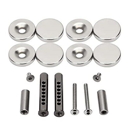 RC Repair Tool Metal Body Shell Post Mount with Magnet for 1/10 RC Crawler Car Axial SCX10 90046 Upgrade Parts