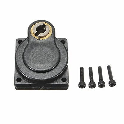 Electric E-Start Backplate Roto Starter 11011 for 1/10 RC 16 18 Nitro Engine (Black)