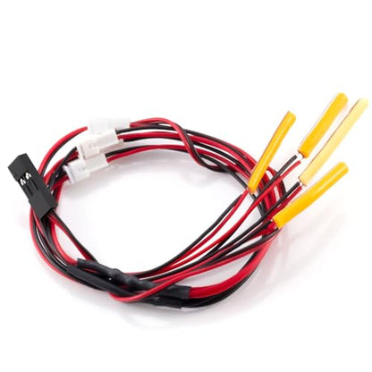 Front/Rear/Side Light with Cable for ARRMA 1/14 Mojave GROM | RC Light Bar Kit RC Car Upgrade Part