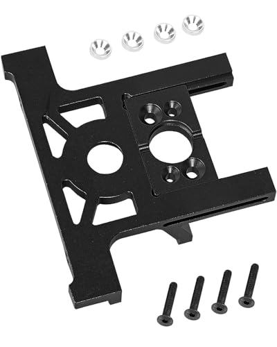 Aluminum Bearing Motor Mount Upgrades Part for 1/10 Slash 4x4 4WD Lcg.Black - color: Titaniumfor 1/10)