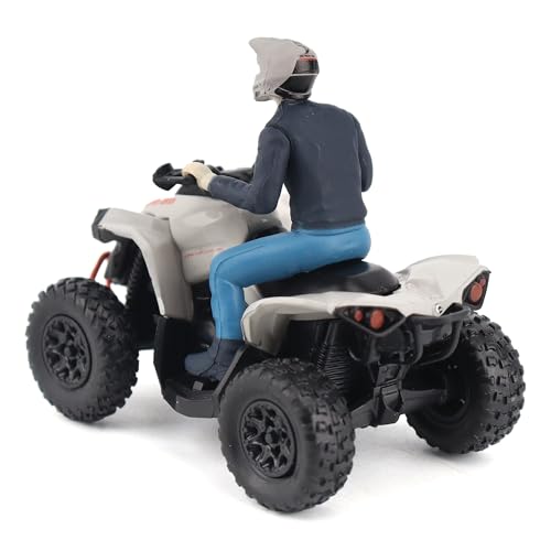 Diecast Masters BRP Bombardier Models 1:32 Scale Diecast Replica Can-Am Renegarde X XC 1000R, Chalk Gray & Magma Red | Item 60008