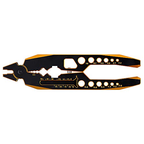 INJORA RC Tool Kit Shock Pliers Shaft Ball Pliers End Multi-Function Pliers Shock Absorber Repair Clip for 1/10 1/8 RC Model Car