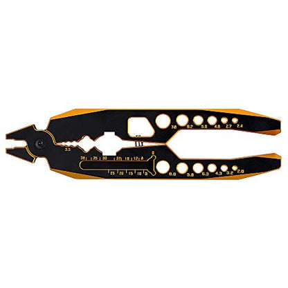 INJORA RC Tool Kit Shock Pliers Shaft Ball Pliers End Multi-Function Pliers Shock Absorber Repair Clip for 1/10 1/8 RC Model Car