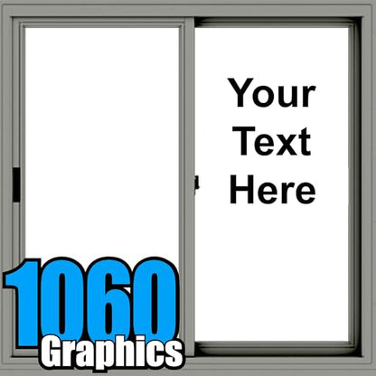 Custom Vinyl Lettering (1.7 inch Tall) - size: 1.7 inch Tall