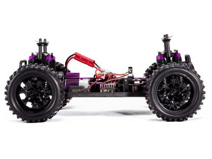 Redcat Racing Volcano EPX 1/10 Scale Electric RC Monster Truck – 4WD RC Truck with 2.4GHz Radio, Waterproof Electronics, 19T Brushed 550 Motor, Battery & Charger, Red