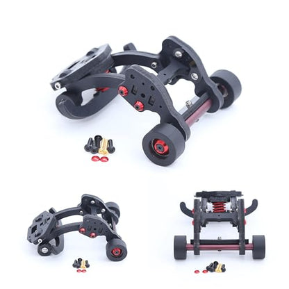 Nylon Sturdy & Stable Wheelie Bar for Arrma 1/8 Kraton EXB ARA8708T1 (Only for EXB V2 Version) - with Rear Bumper