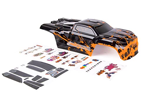 Custom Body Compatible for Sledge 6S 4WD 1/8 Truck Shell Cover (Muddy Orange) - color: Muddy Orange