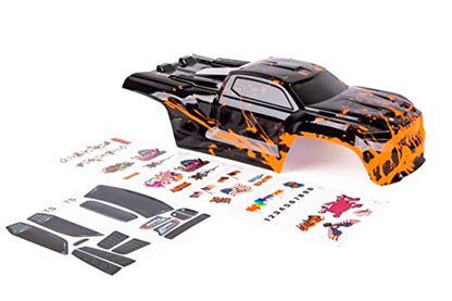 Custom Body Compatible for Sledge 6S 4WD 1/8 Truck Shell Cover (Muddy Orange) - color: Muddy Orange