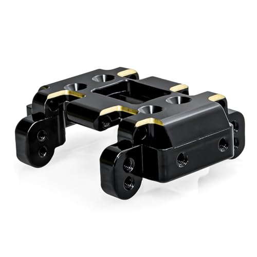 LRFHL RC Brass Skid Plate Black Coating for 1/32 Redcat Ascent-32 Upgrade - color: Brass Skid Plate