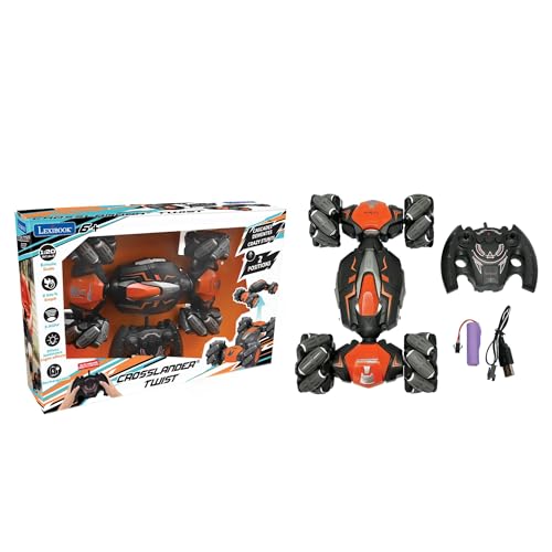 LEXiBOOK, Crosslander Twist RC Car, RC46 | 4WD, 360° twists, Stunts, Rechargeable - style: Crosslander Twist