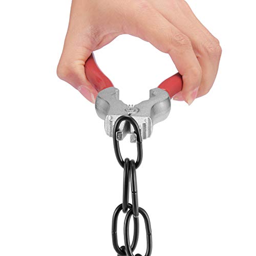 Canomo Chain Opening and Closing Pliers for Chandelier Light Fixture, 7 Inches