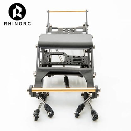 RhinoRC YUE LCG v2 Crawler Frame Chassis Kit,with Titanium Alloy Link,for 1/10 RC Crawler Car (YUE LCG v2 Set) - color: Yue Lcg V2 Chassis