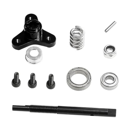 RC Car Clutch Combination Clutch Assembly Replacement Hobby Model 1/10 Clutches Combo Clutches Bell Set for 2WD, Black - color: Black