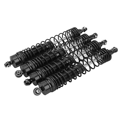 RiToEasysports Aluminum Alloy RC Shock Absorber Set for LOSI 1/8 LMT Axle RC Cars, 5.3 Inch Length, 4 Pieces