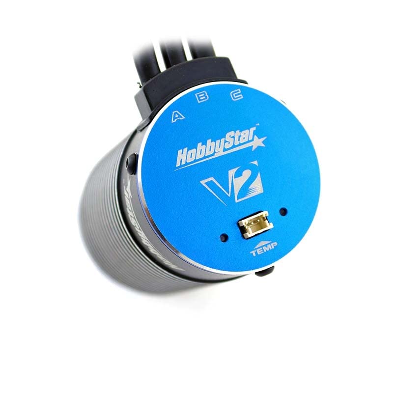 4282 V2 4-Pole Brushless Motor Temperature Protection 1/8 Truck 1600KV