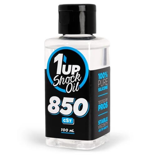 Pure Silicone Shock Oil 850cSt / 63.755wt - 100mL / 1UP Racing / 100850