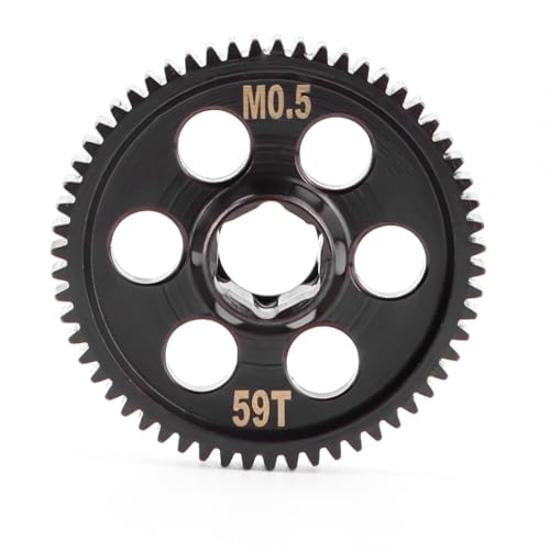 GLOBACT Cr Steel 0.5M 59T Spur Gear for Arrma Grom Losi RC Truck Racecar