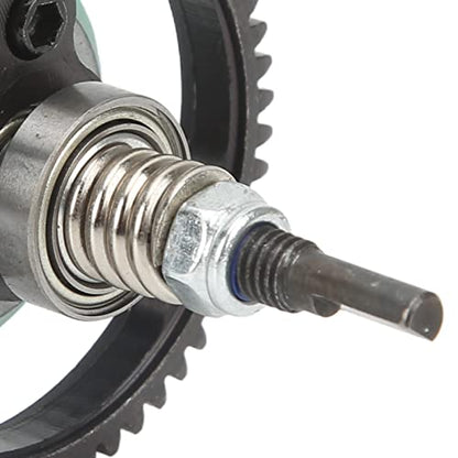 53T Steel RC Car Differential Assembly with 15T 17T 19T Pinions Gear Sets for 1 10 RC Car High Strength Metal Differential Gear for RC Car Upgrade Motor Gear