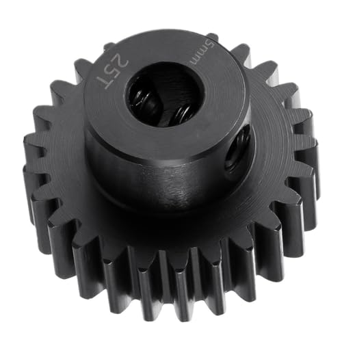 2pcs Pinion Gear 32P 5mm 25T Gear Motor Gears for 1/5 1/6 1/8 1/10 | 1/14 1/16 1/18 RC Buggy Monster Truck Drift Car Off-Road Crawler Parts - size: 25T
