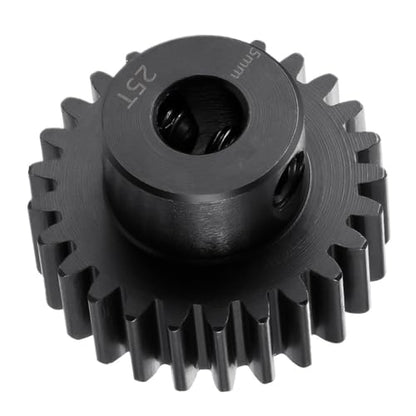 2pcs Pinion Gear 32P 5mm 25T Gear Motor Gears for 1/5 1/6 1/8 1/10 | 1/14 1/16 1/18 RC Buggy Monster Truck Drift Car Off-Road Crawler Parts - size: 25T