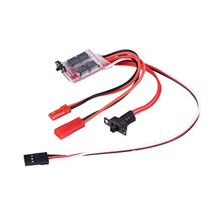 20A Brushed ESC Electronic Speed Gear Speed Controller With Brake for RC Car Boat case Control Vehicle Model Accessory , RC 20A Brushed ESC , RC 20A Brushed ESC , 20A Brushed ESC Electronic SpeESC 2