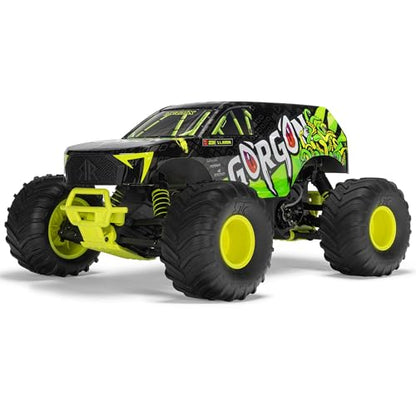 ARRMA RC Truck Gorgon 2 Wheel Drive MT1/10 RTR (Ready-to-Run with Battery and Charger Included) Smart 3300 7C S120 USB Yellow ARA3230ST1 - color: Yellow