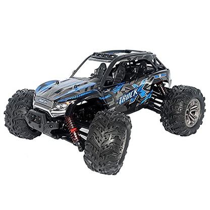 FMT High Speed 36km/h 4WD 2.4Ghz Remote Control Truck 9137 1:16 Scale Radio Conrtolled Off-Road RC Car Electronic Monster Truck R/C RTR Hobby Cross-Country Car Buggy (Color May Vary)