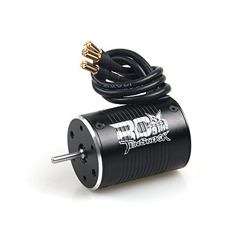 RC906 1250KV 6 Pole Brushless Motor for 1/10 1/14 Axial Wraith Crawler,Get funshobby Decal