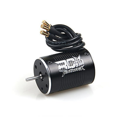 RC906 1250KV 6 Pole Brushless Motor for 1/10 1/14 Axial Wraith Crawler,Get funshobby Decal