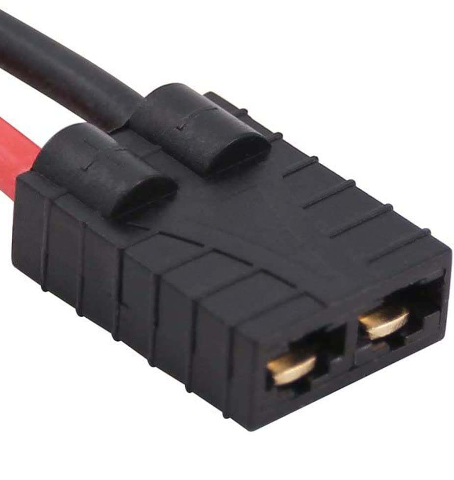 2Packs RC Lipo Battery Serial Series Connector Adapter Wire Connection for Traxxas Serial Series Dual Batteries in 1/16 Models,Replacement of 3063