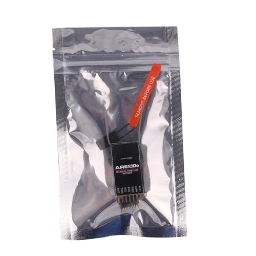 DSM2 AR6100E 6-Channel 2.4GHz Receiver Compatible DX6I DX7 DX8 DX18 DSX6 DSX9 Transmitter Helicopters