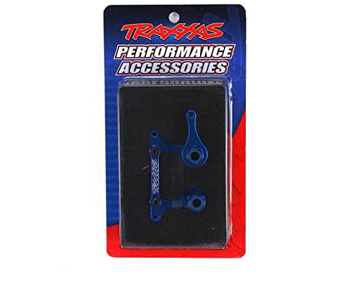 Traxxas 3743A Blue-Anodized T6 Aluminum Steering Bellcranks and Drag Link